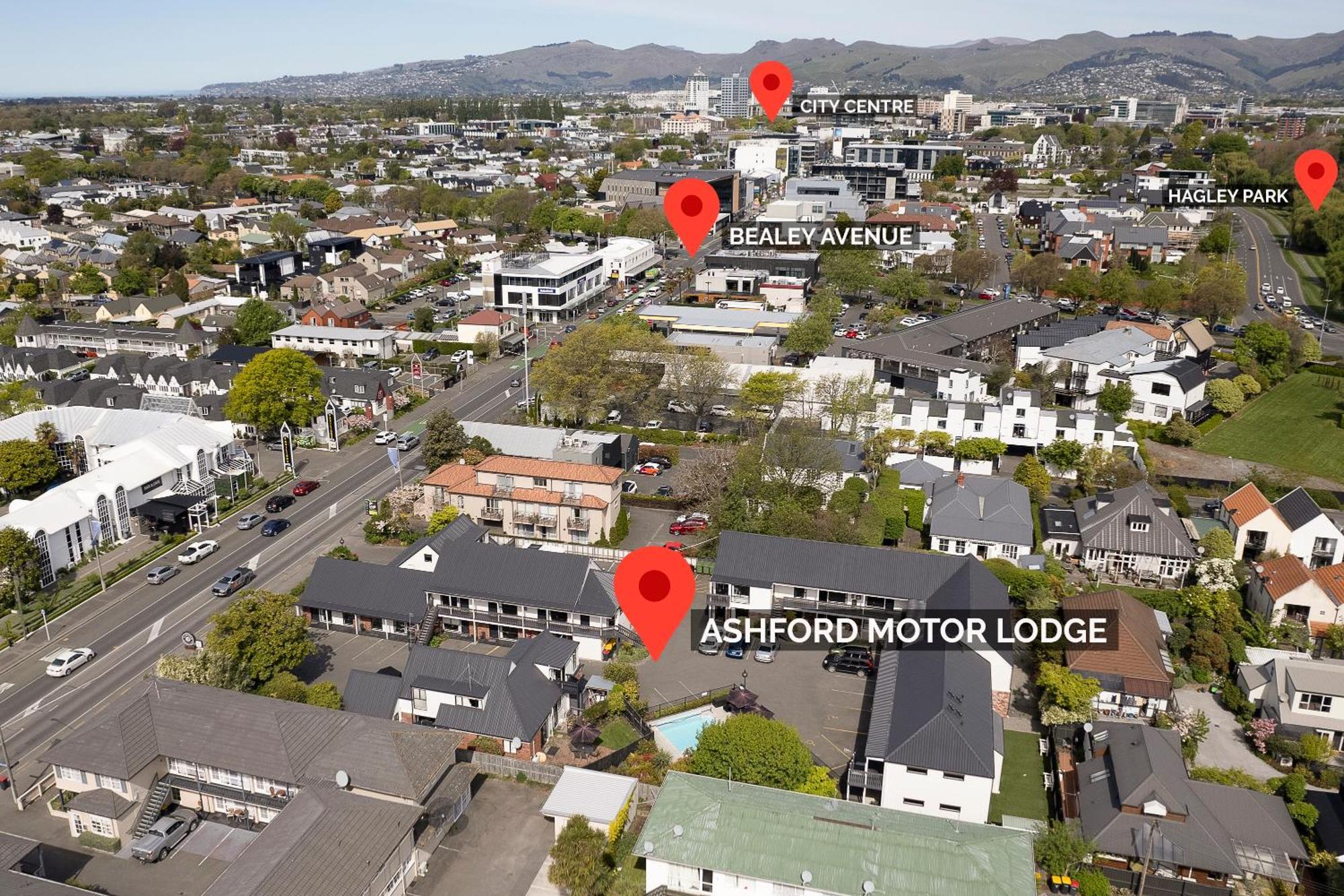 Ashford Motor Lodge Christchurch Esterno foto